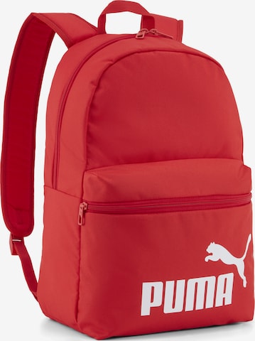PUMA Backpack 'Phase' in Red: front