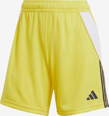 ADIDAS PERFORMANCE Sportshorts 'Tiro 24' in Gelb: Vorderseite