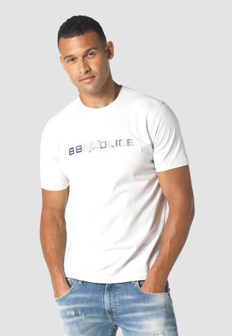 883Police Shirt 'Atoria' in White: front
