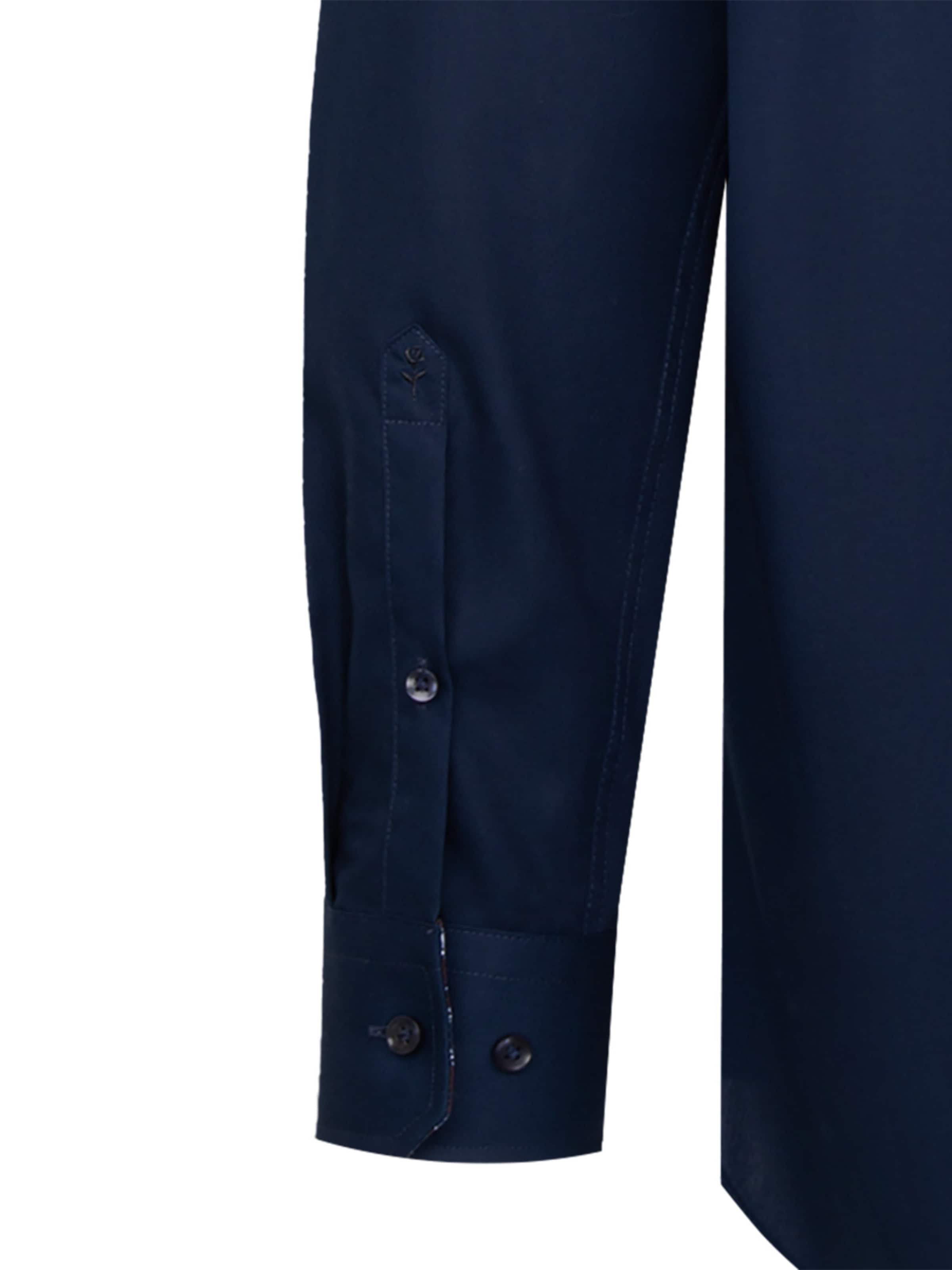 SEIDENSTICKER Regular fit Business shirt 'Schwarze Rose' in Blue