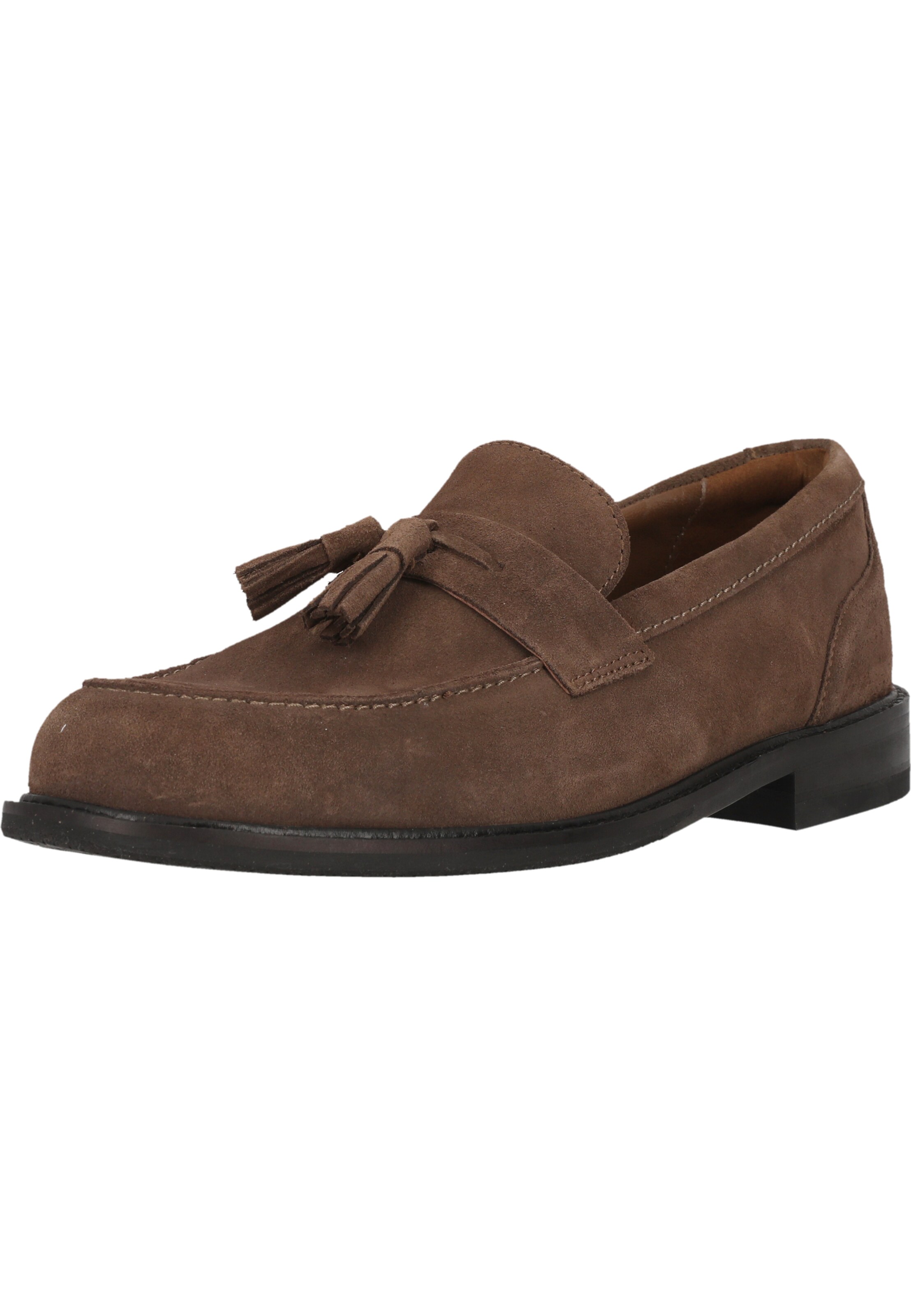 CLARKS Instappers 'Craft Arlo' in Bruin: voorkant
