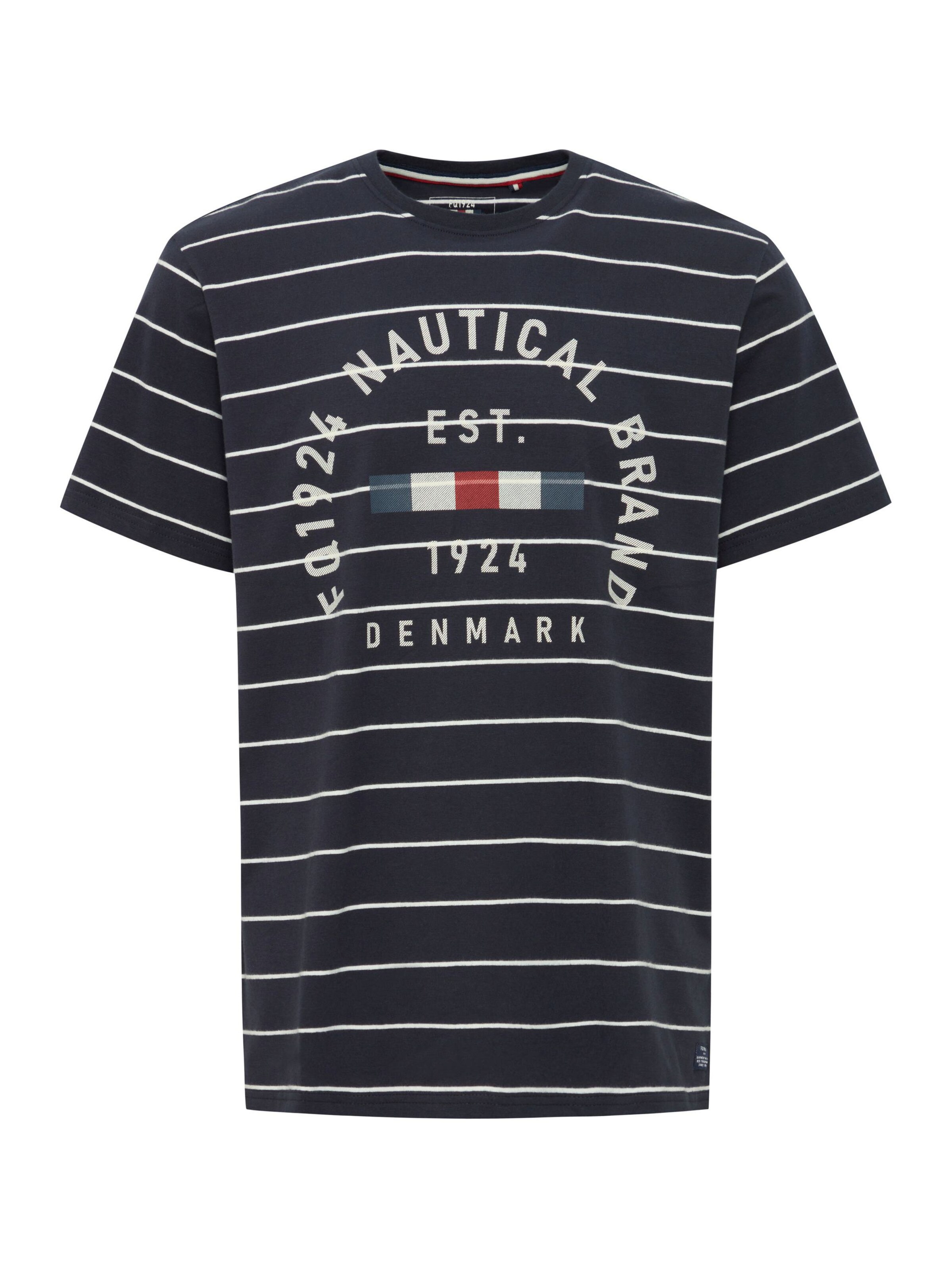 FQ1924 Shirt 'Tom' in Blauw: voorkant