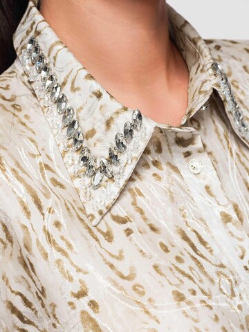 Camicia da donna di Ombre in beige