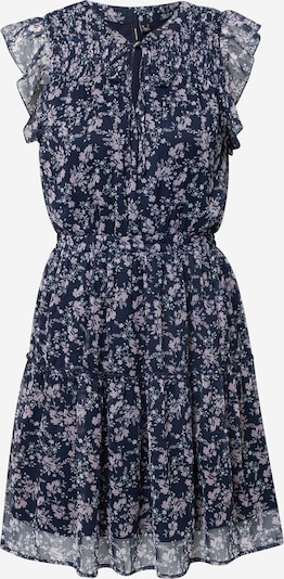 VERO MODA Kleid 'Liza' in nachtblau / pastellblau / flieder, Produktansicht