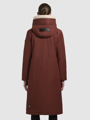 Cappotto funzionale ' Agneta-YM ' di khujo in marrone