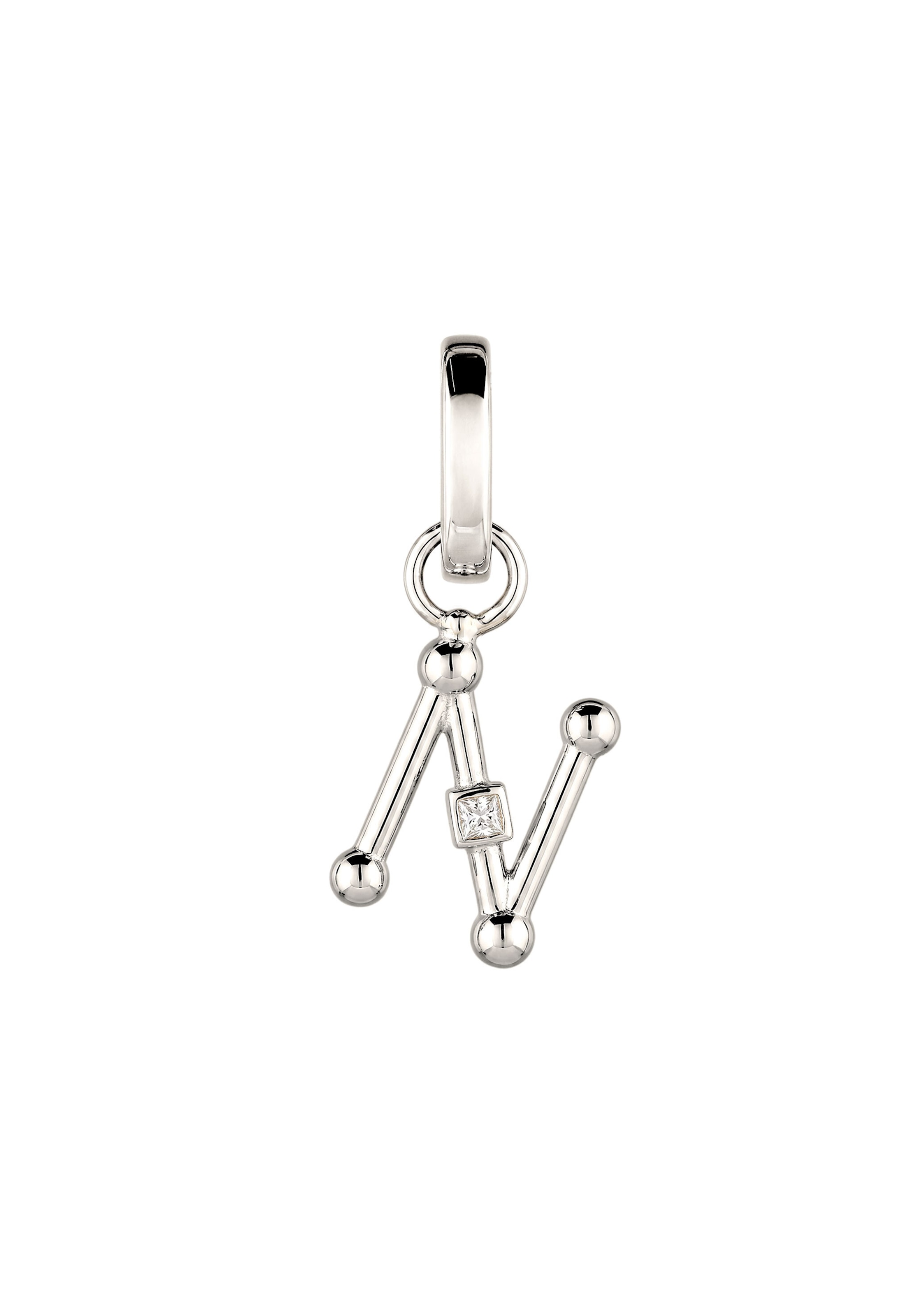 ELLI Hangers in Zilver: voorkant