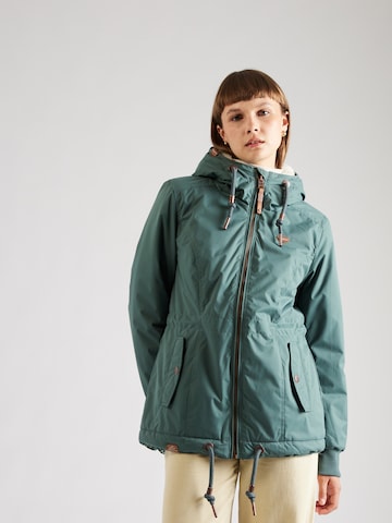 Ragwear Between-Seasons Parka 'DANKKA' in Green: front