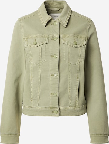 s.Oliver Преходно яке в зелено: отпред