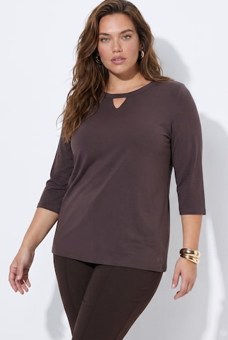 Ulla Popken Shirt in Braun