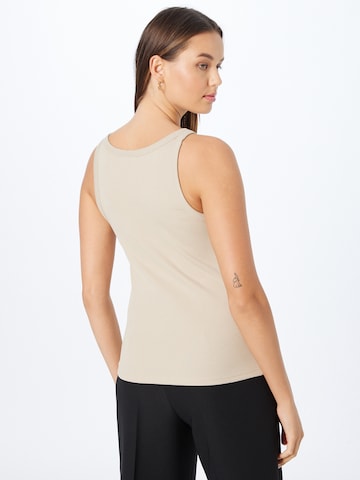 Top 'Drew' di Gestuz in beige