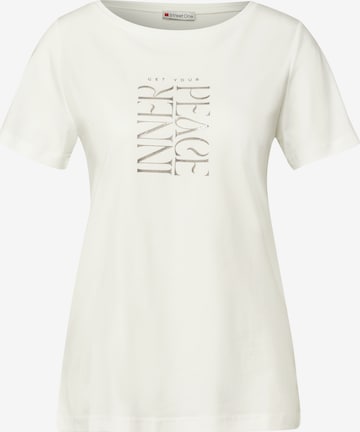 STREET ONE - Camiseta en blanco: frente