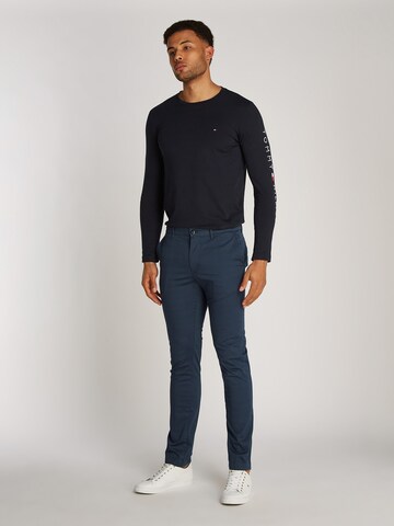 TOMMY HILFIGER Slimfit Hose  'Bleecker' in Blau