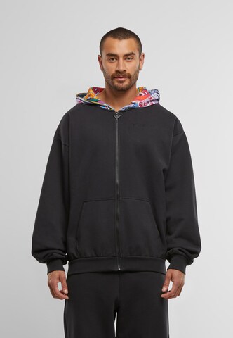 Colucci Sweatvest in Zwart: voorkant