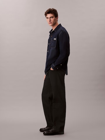 Calvin Klein Jeans Классический крой Рубашка '90S' в Синий