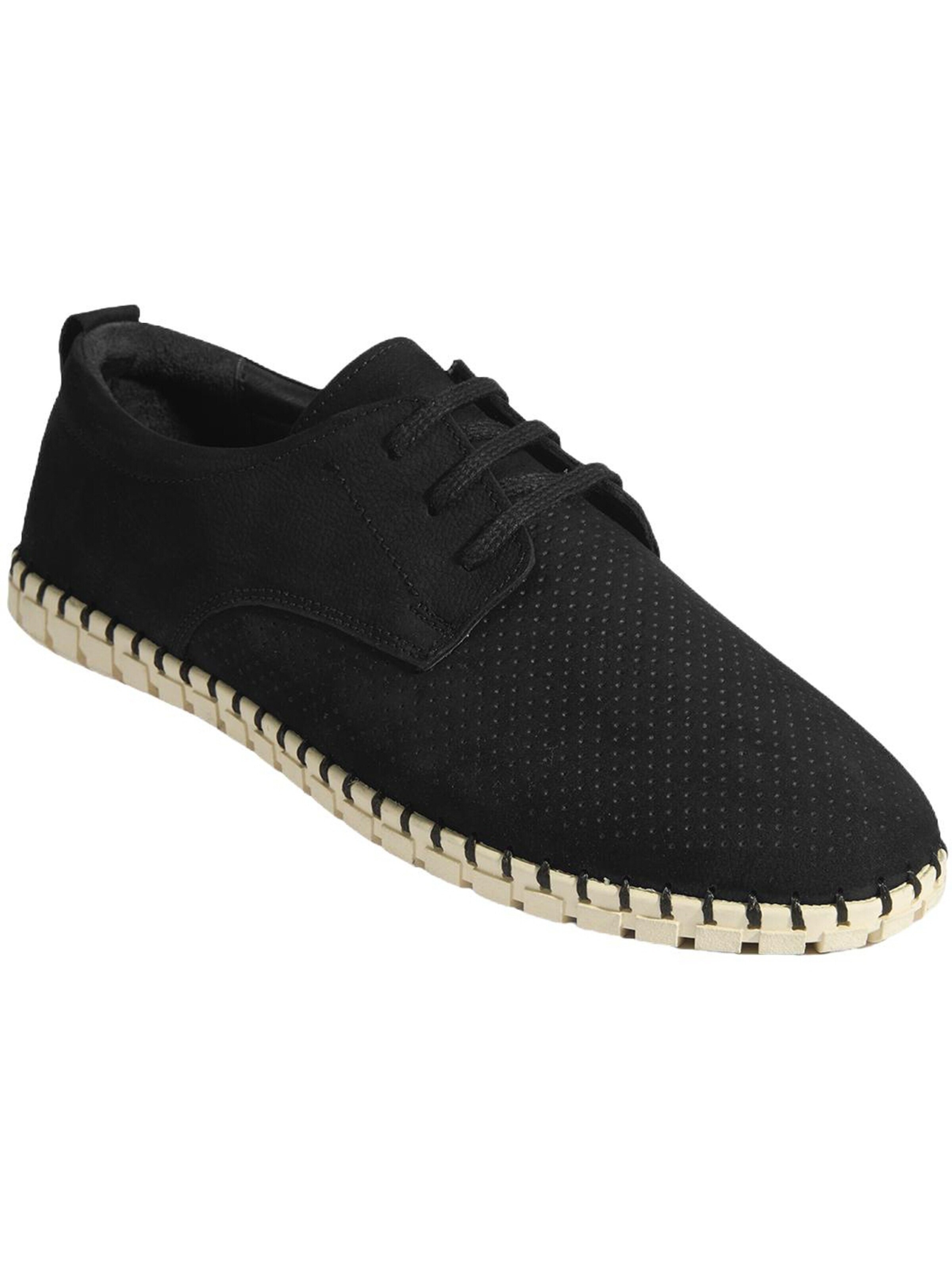 Desa Slip-ons 'Beleg' in Zwart