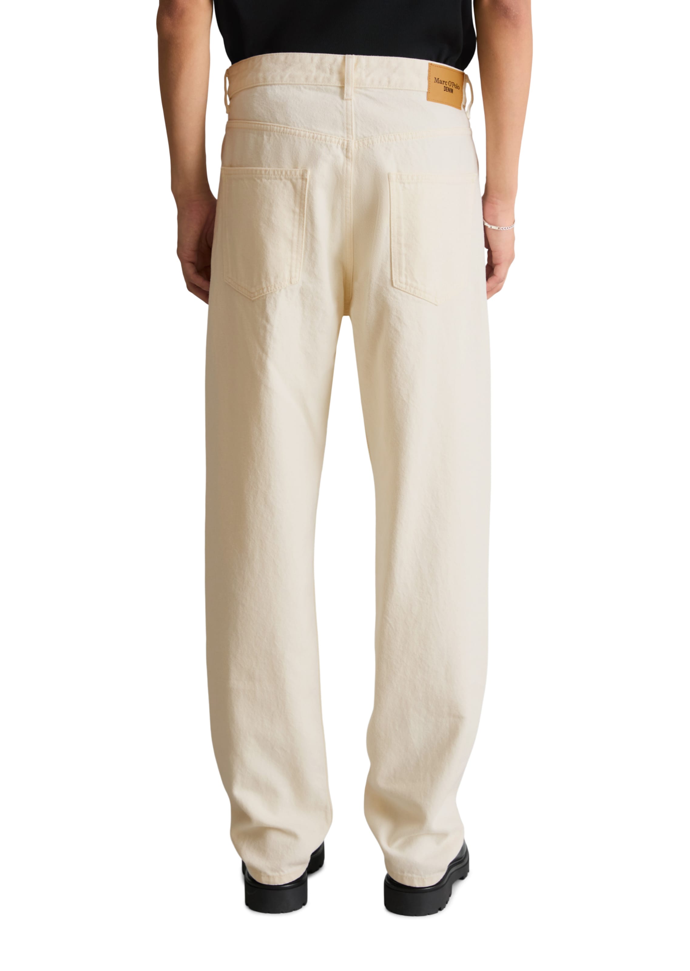 Effilé Jean Marc O'Polo DENIM en blanc