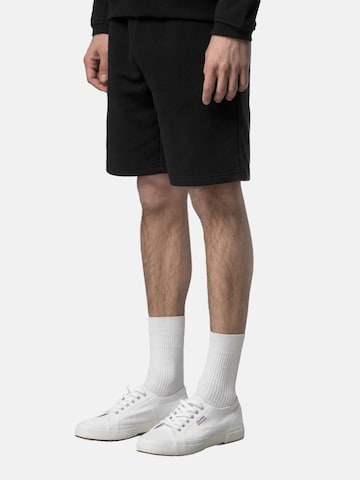 K-Way Regular Outdoorbroek 'K-WAY CASIMIR POLY COTTON BERMUDA' in Zwart
