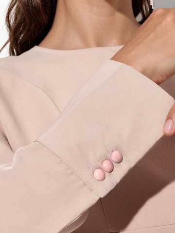 MSN Collection - Vestido de cocktail em bege