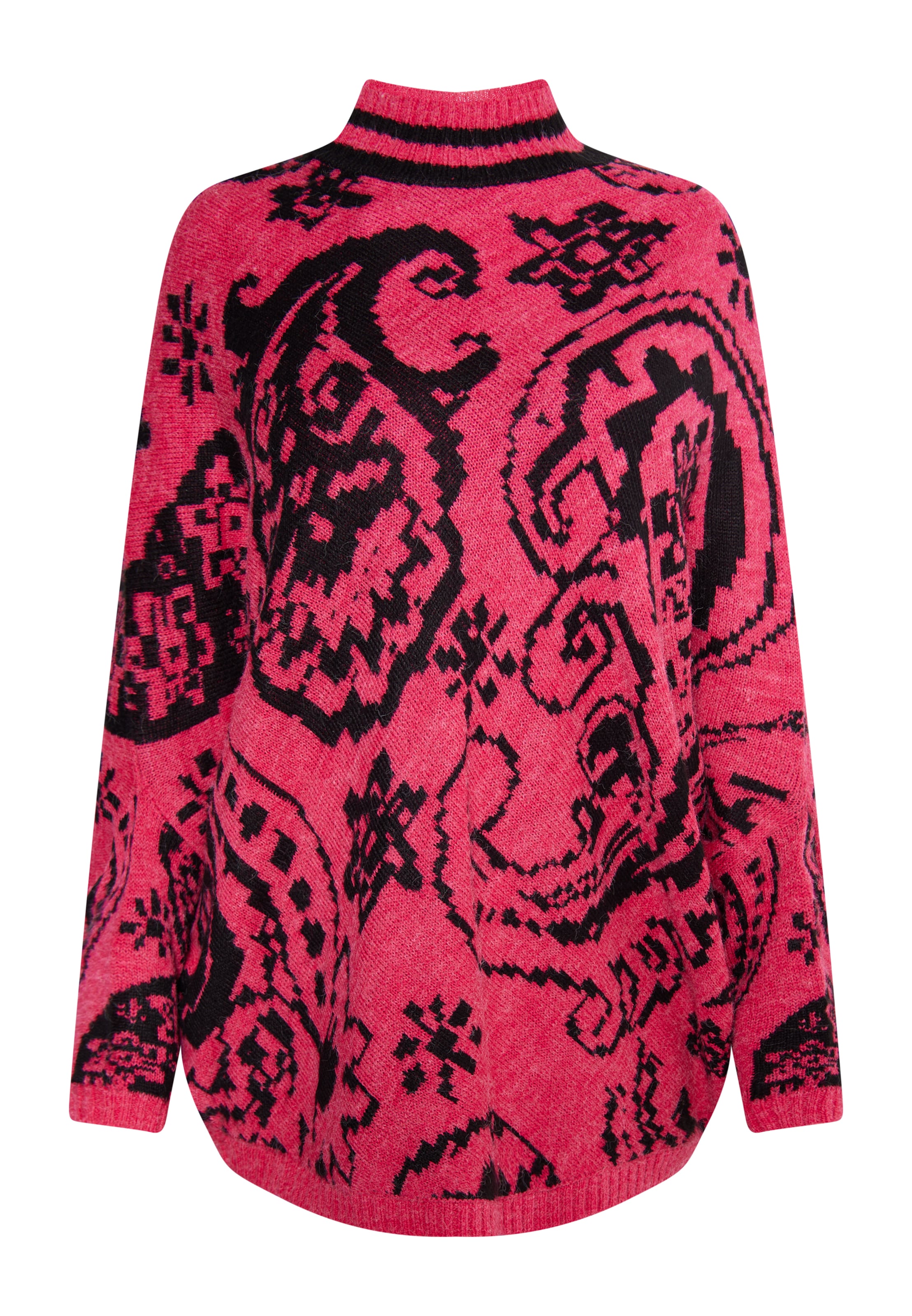 usha FESTIVAL Πουλόβερ 'Rakata' σε κόκκινο: μπροστά