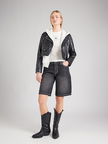 juoda Tommy Jeans Marškinėliai 'Ess'