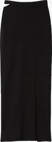 Bershka Skirt in Black: front