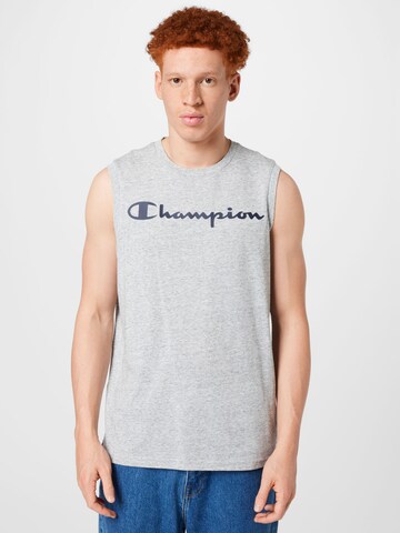 Champion Authentic Athletic Apparel Toiminnallinen paita värissä harmaa: edessä