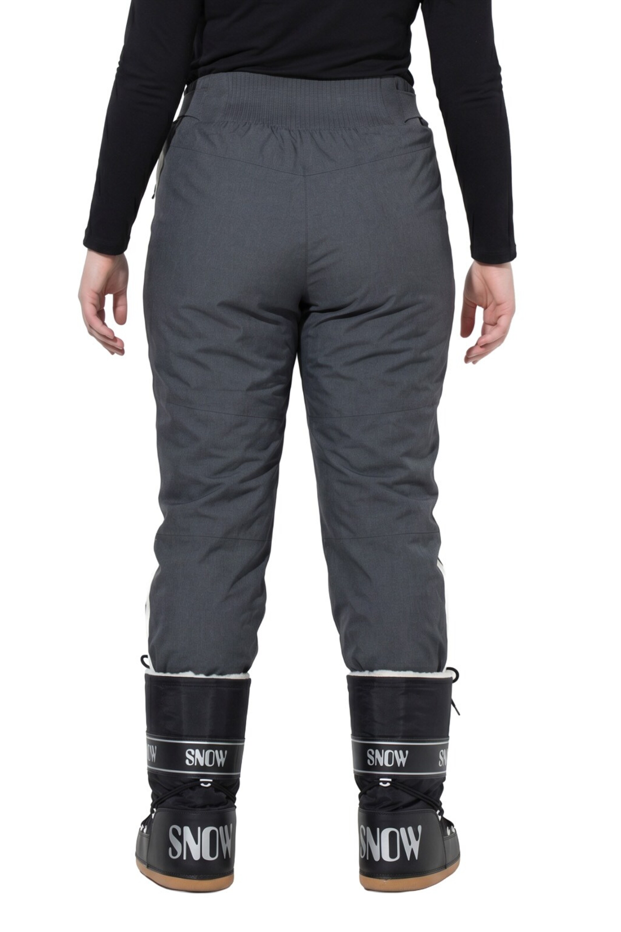 Ulla Popken Regular Functionele broek in Grijs