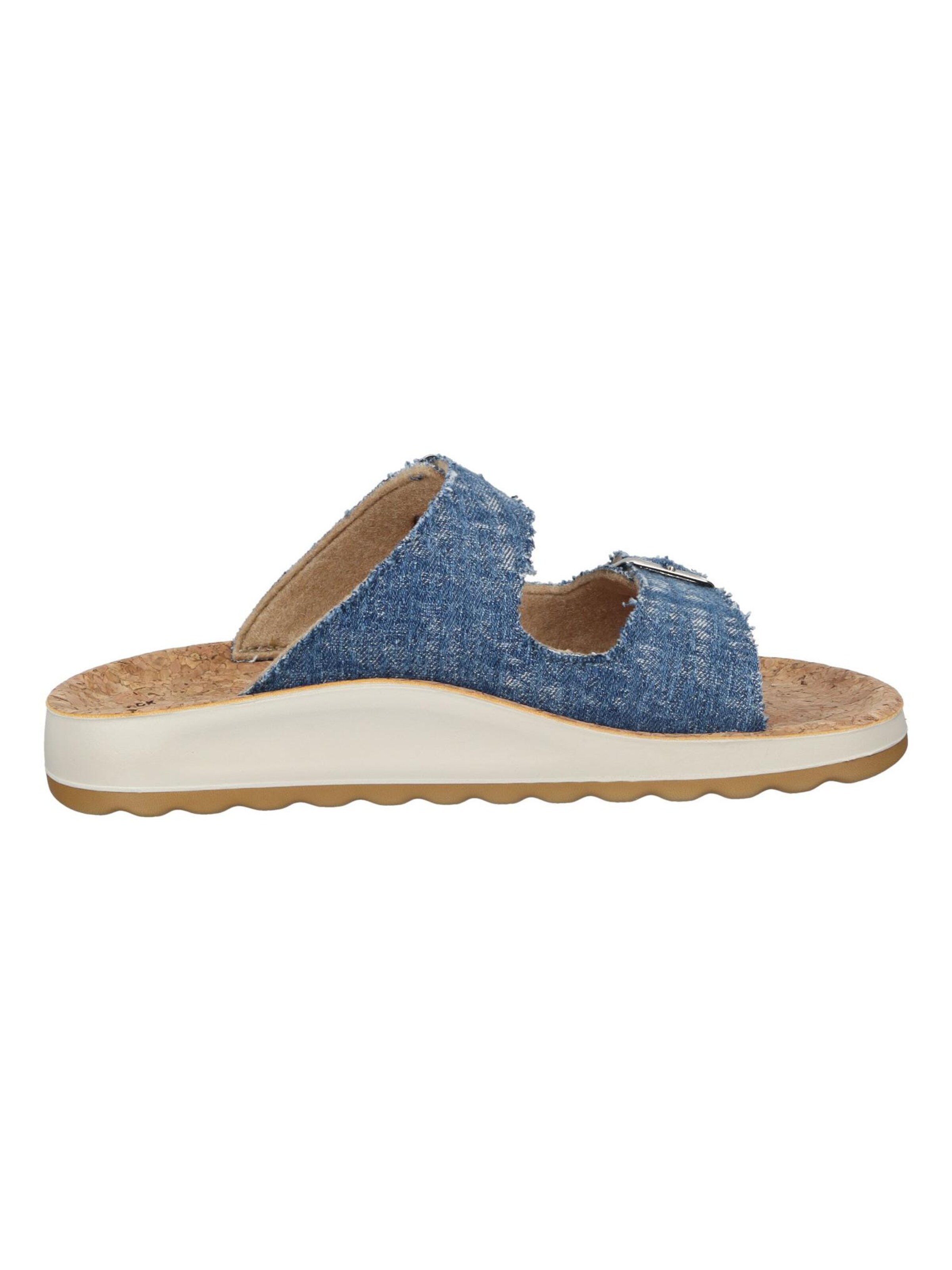 FLY FLOT Mules in Blue