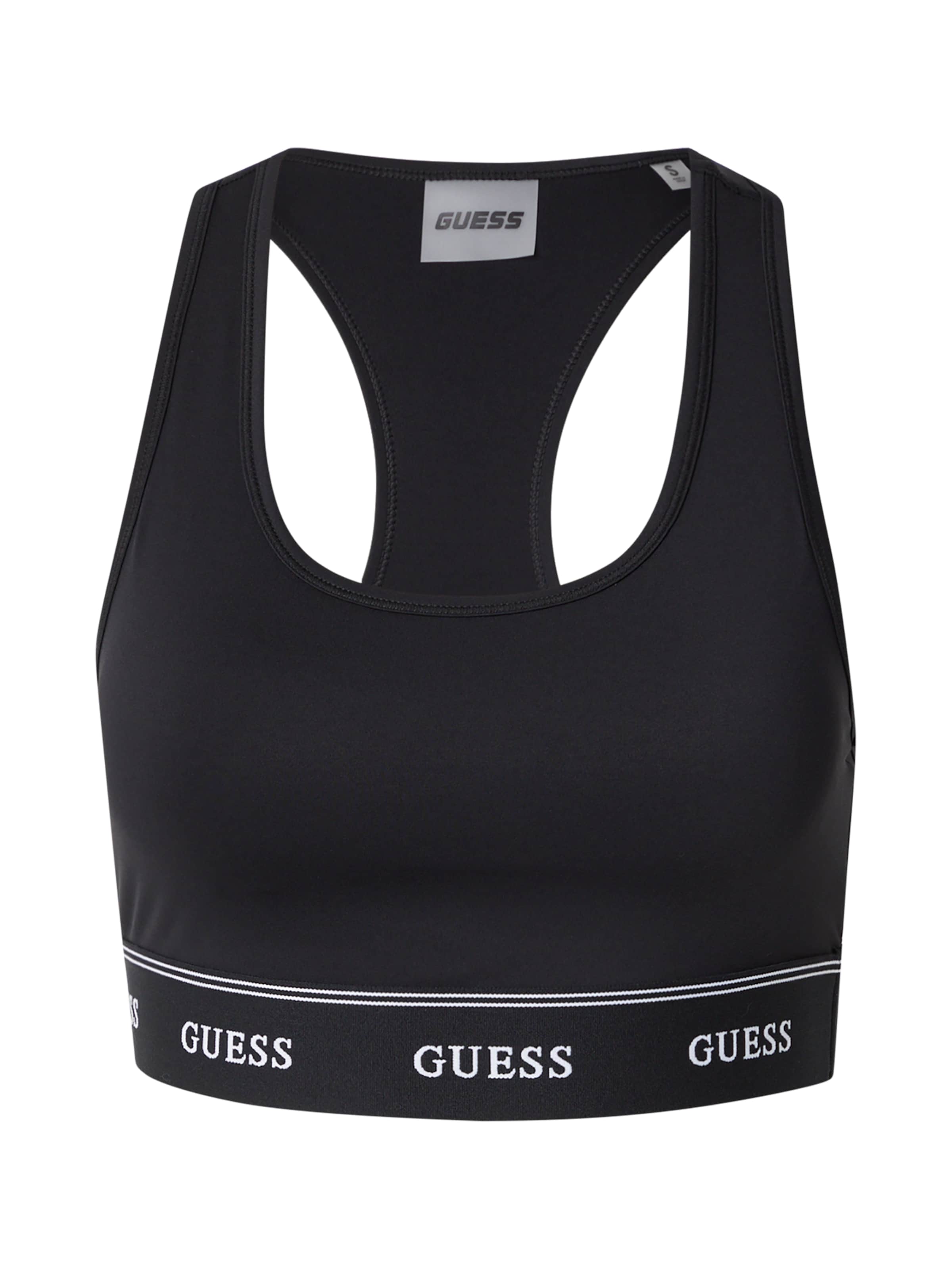 Top 'Alba' di GUESS in nero: frontale