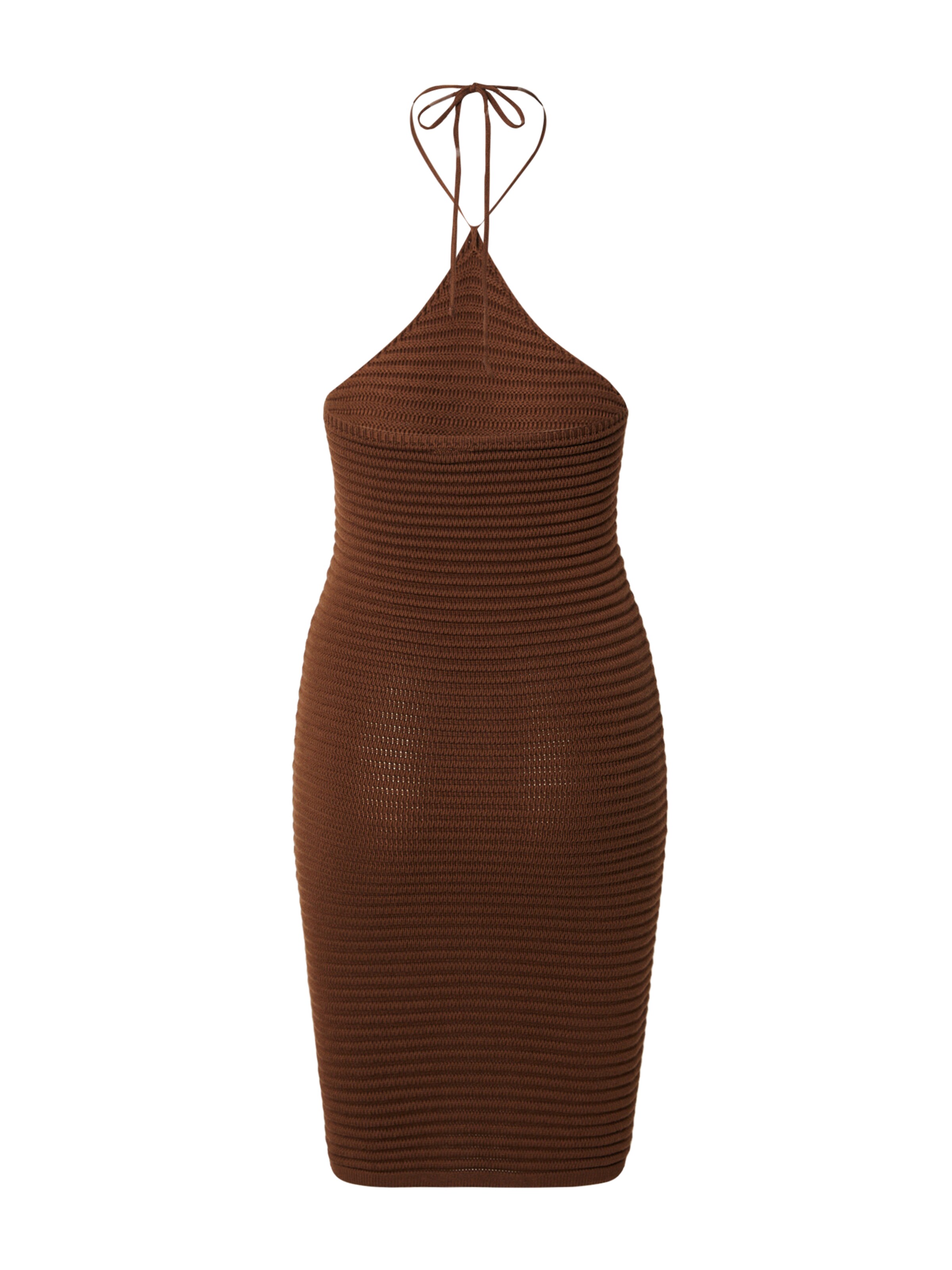 NLY by Nelly Strickkleid in Braun