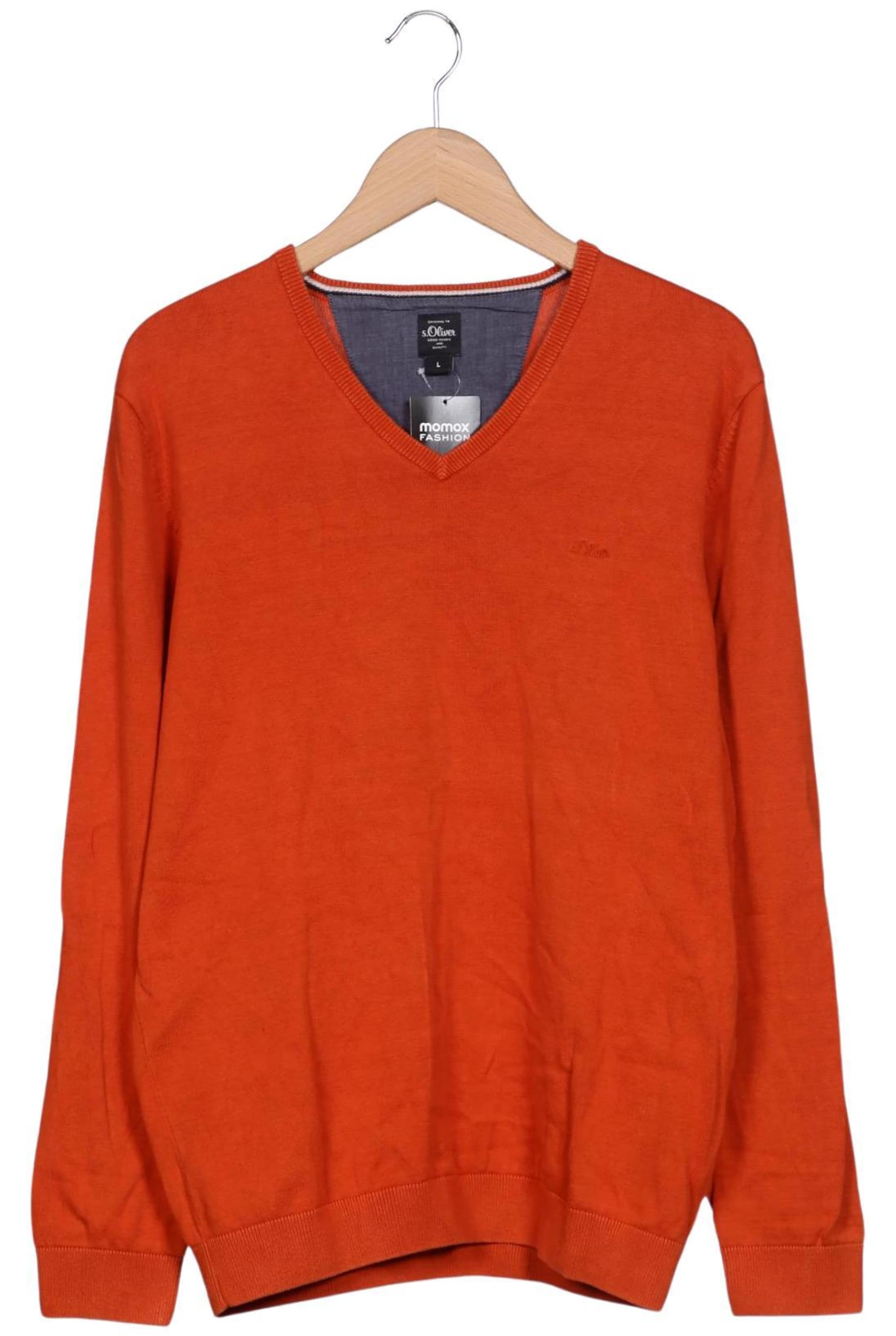 s.Oliver Sweater & Cardigan in L in Orange: front