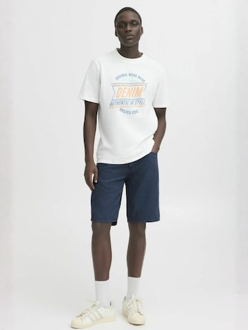 TEESHOPPEN Szabványos Nadrág ' Denim Shorts ' - kék