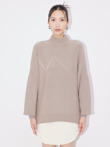 LeGer by Lena Gercke Sweater 'Liv' in Brown: front