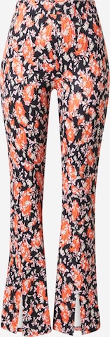 Colourful Rebel Pants 'Darcy' in Orange: front