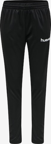 Hummel Regular Sporthose in Schwarz: Vorderseite