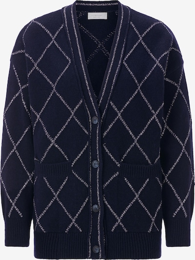 Rich & Royal Kardigan u morsko plava / srebrno siva, Pregled proizvoda