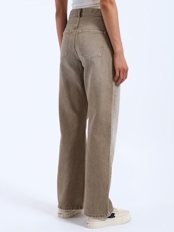 Dr. Denim Regular Jeans 'Echo High Straight'‌‌‌‌‌ in Beige