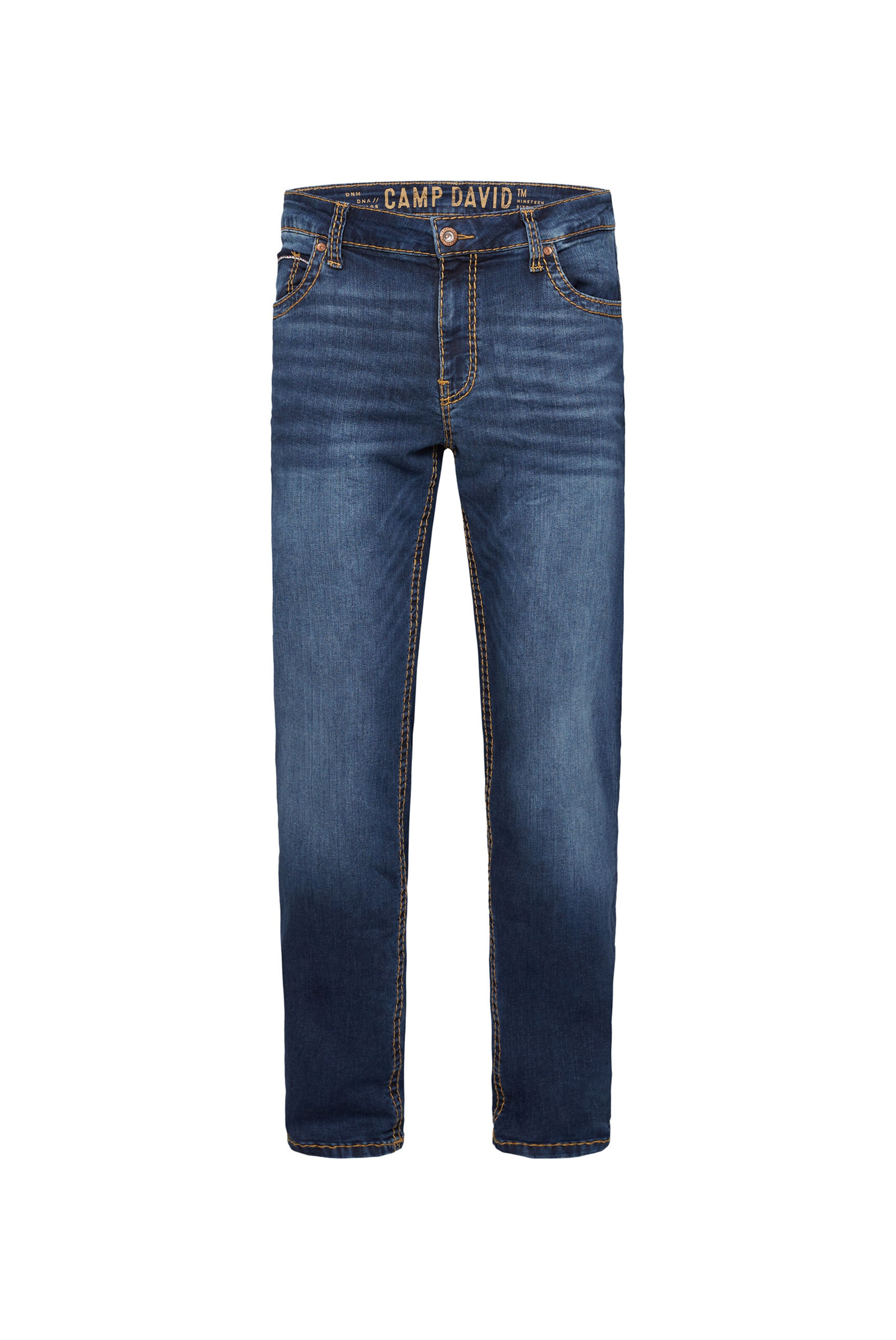 CAMP DAVID Regular Jeans 'Co:no' in Blue: front