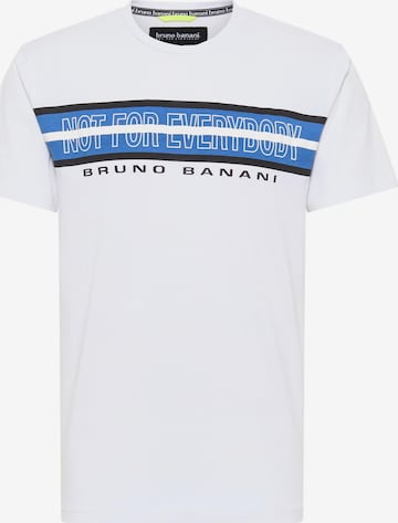 BRUNO BANANI T-Shirt 'Becker' in Weiß: predná strana