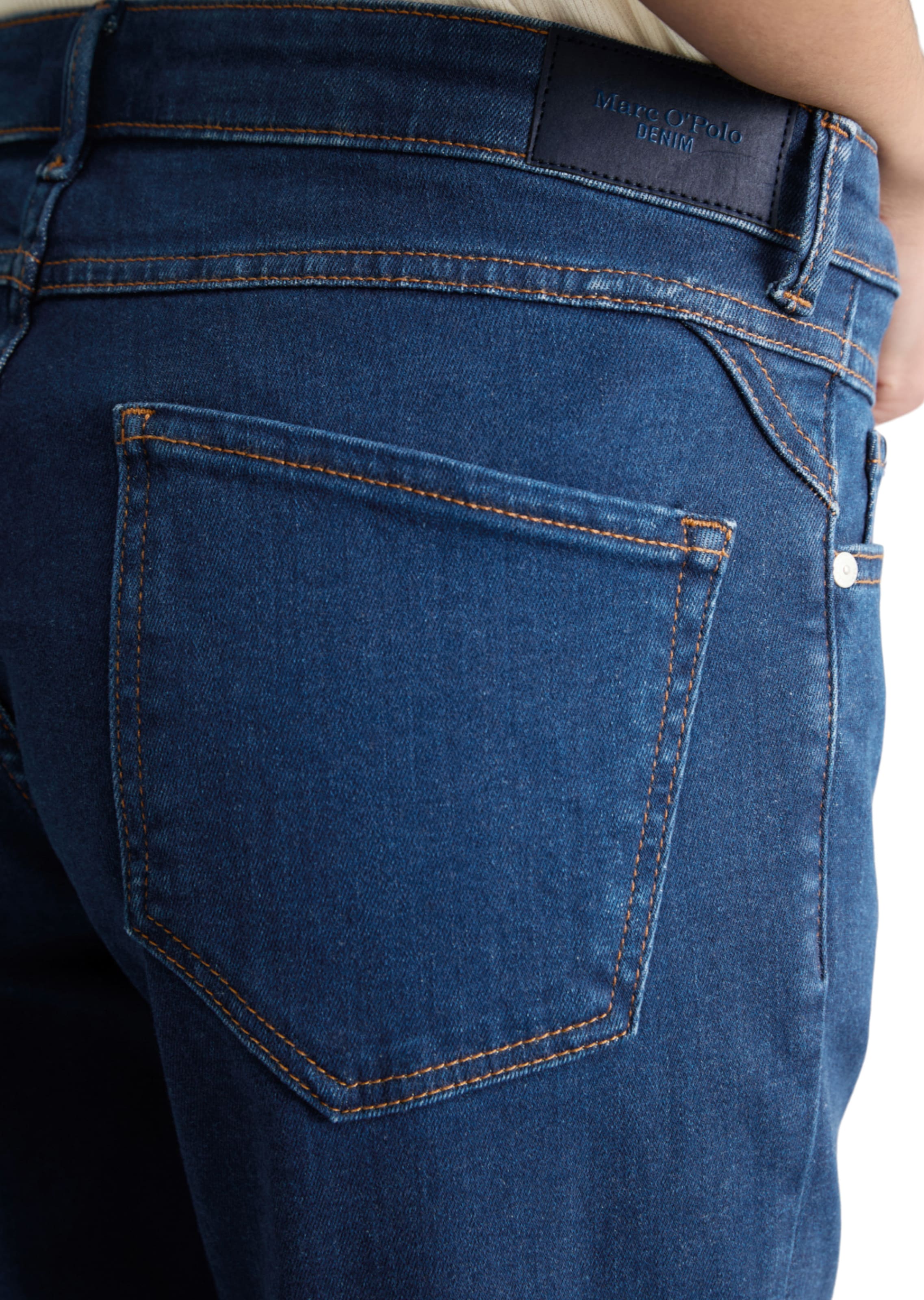 Marc O'Polo DENIM Bootcut Jeans 'Nella' in Blauw