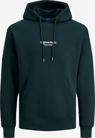 JACK & JONES Sweatshirt 'JORVesterbro' in Green: front