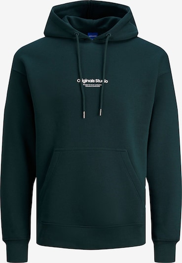JACK & JONES Collegepaita 'JORVesterbro' koossa L värissä kuusi / valkoinen, Tuotenäkymä