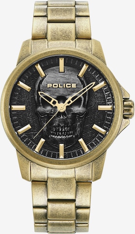 POLICE Analog Watch 'MENSOR' in Gold: front