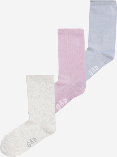 GAP Socken in hellbeige / hellblau / hellpink, Produktansicht