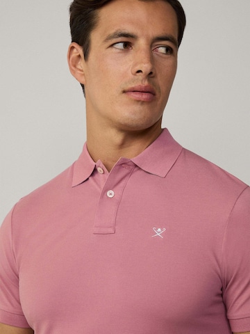 Hackett London Poloshirt in Rot