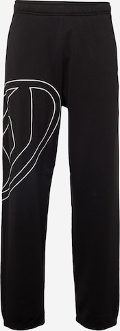 Loosefit Pantaloni 'P-MARKY-MEGOVAL-D' di DIESEL in nero: frontale