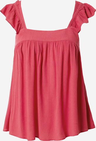 ICHI - Blusa 'MARRAKECH' em vermelho: frente