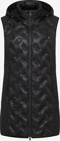 Barbara Lebek Vest in Black: front