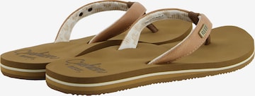 REEF T-Bar Sandals 'Cushion Sands' in Beige