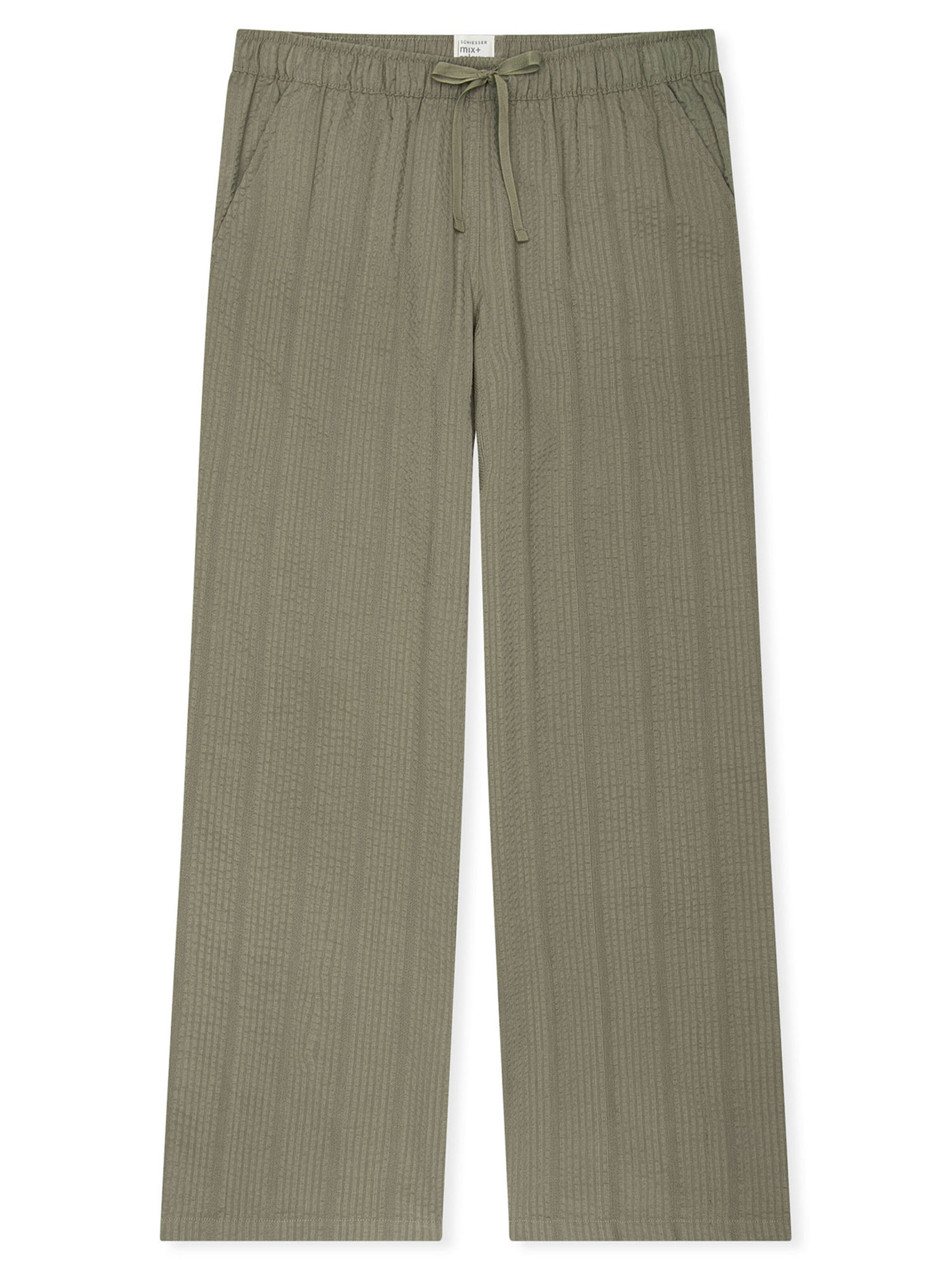 Pantalon de pyjama ' Mix Relax ' SCHIESSER en beige : devant